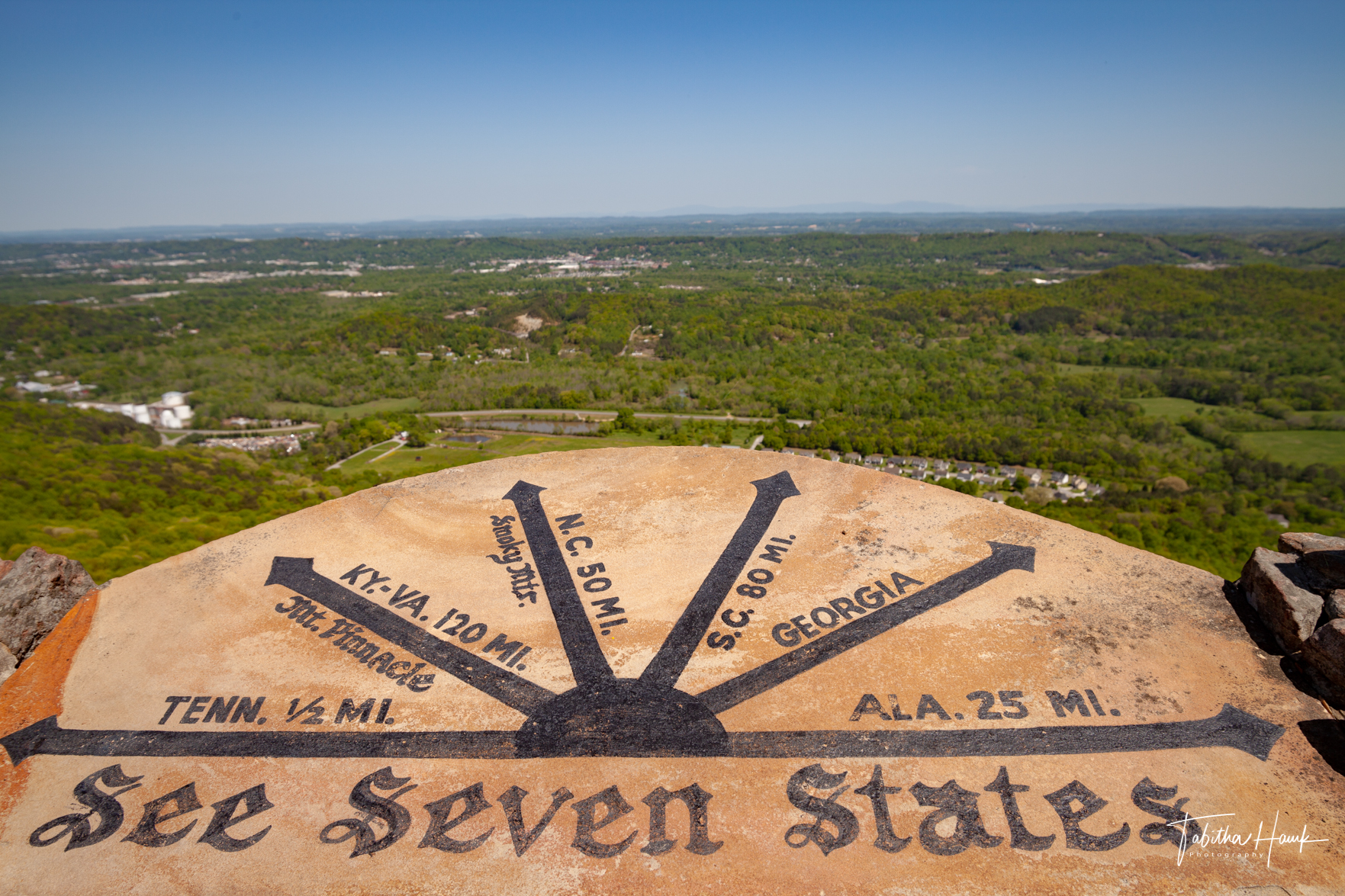 Rock City See 7 States Nashville Travel Photographer Solo Female 