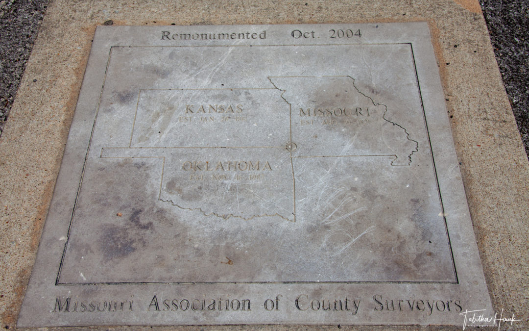 Kansas, Oklahoma and Missouri TriState Marker Nashville Travel