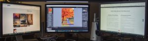 Computer Monitor Setup